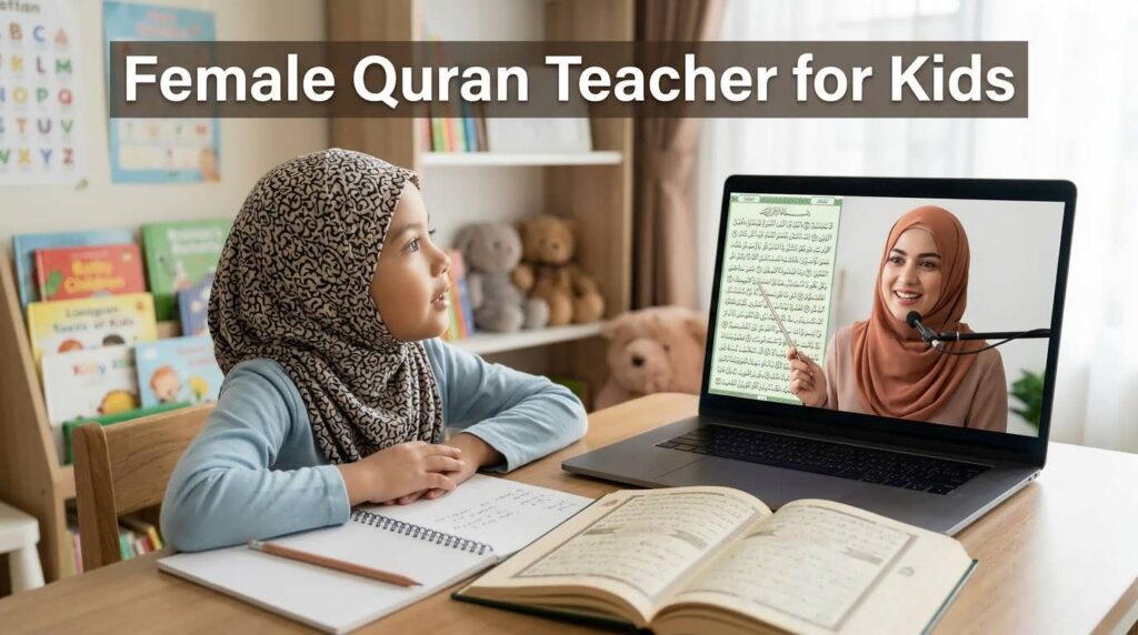 Female Quran Teacher for Kids