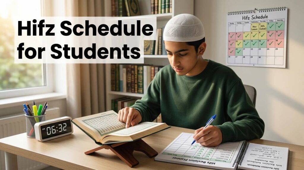 Hifz Schedule for Students