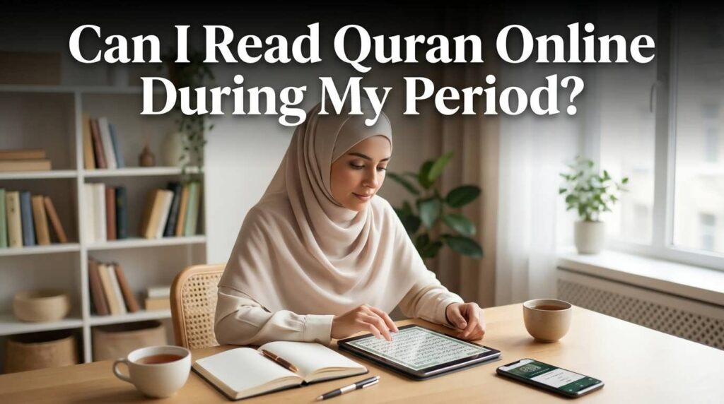 Can I Read Quran Online During My Period