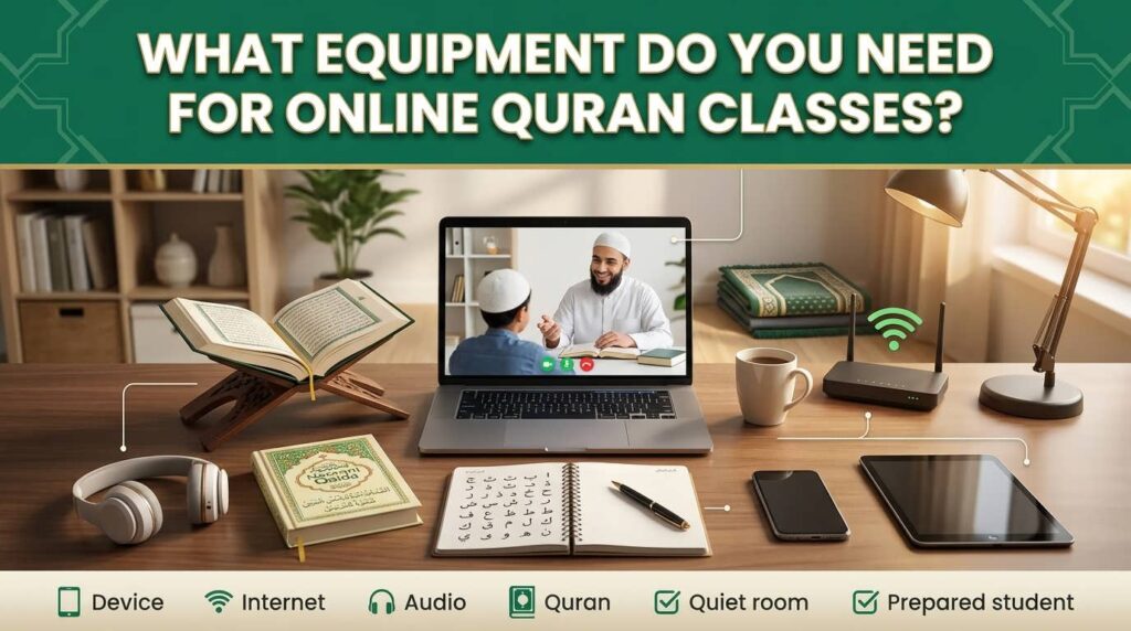 What Equipment Do You Need for Online Quran Classes