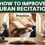 student improving Quran recitation through live online lessons, Tajweed practice, and guidance from a qualified Quran teacher