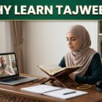 Student learning Tajweed online with a qualified Quran teacher to improve Quran recitation