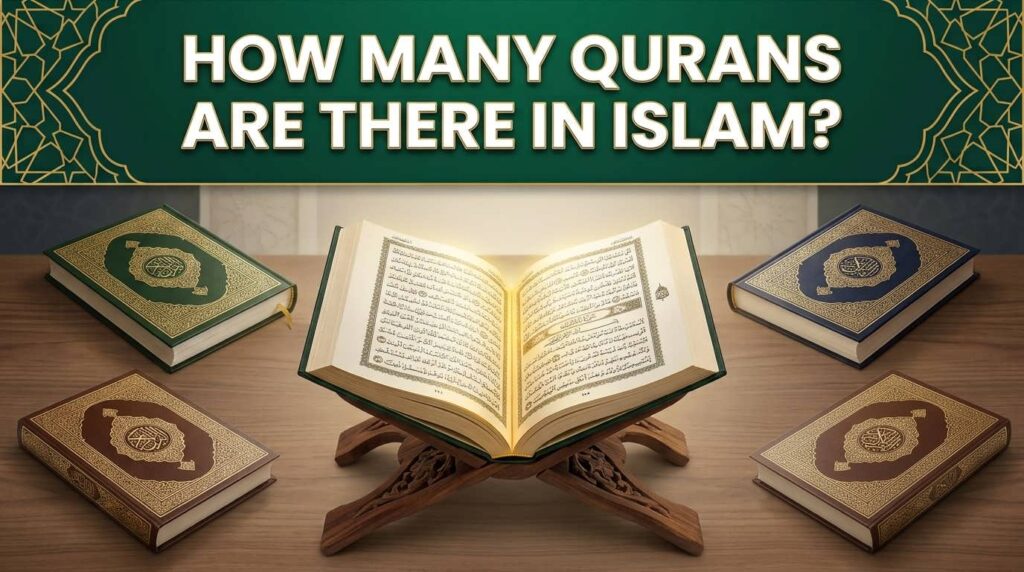 Different Quran editions and the one Quranic revelation in Islam