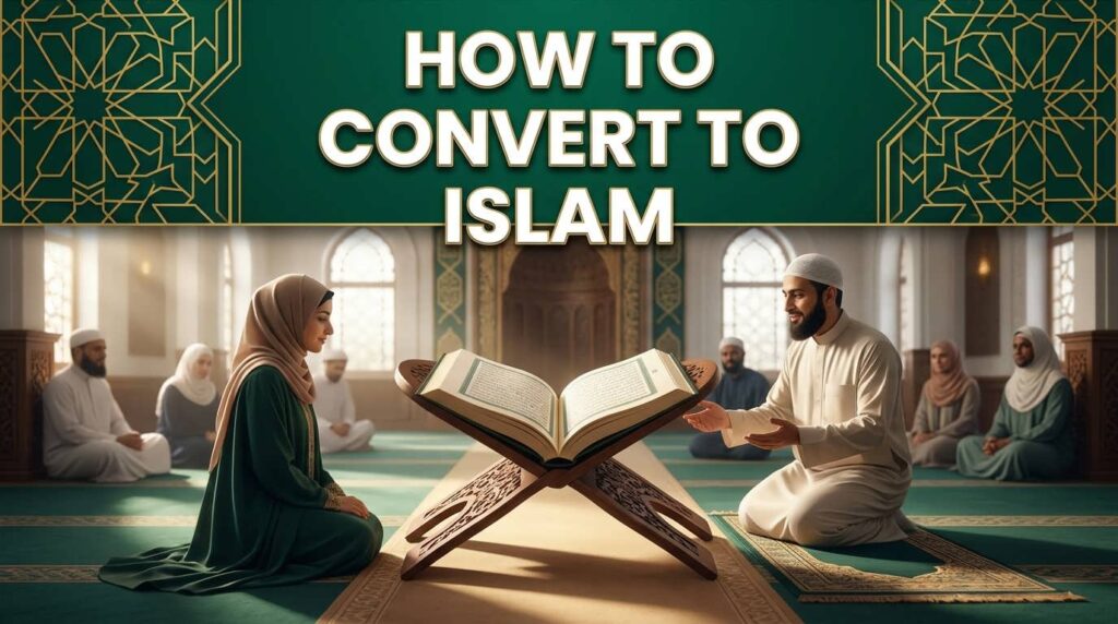 How to convert to Islam