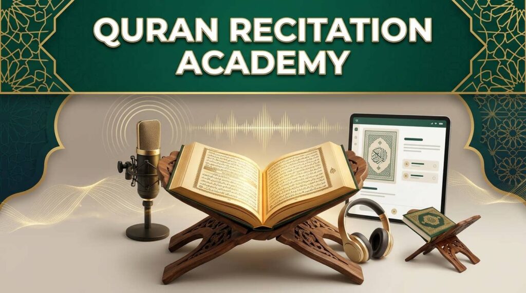 Quran recitation academy for learning Tajweed and Quran reading