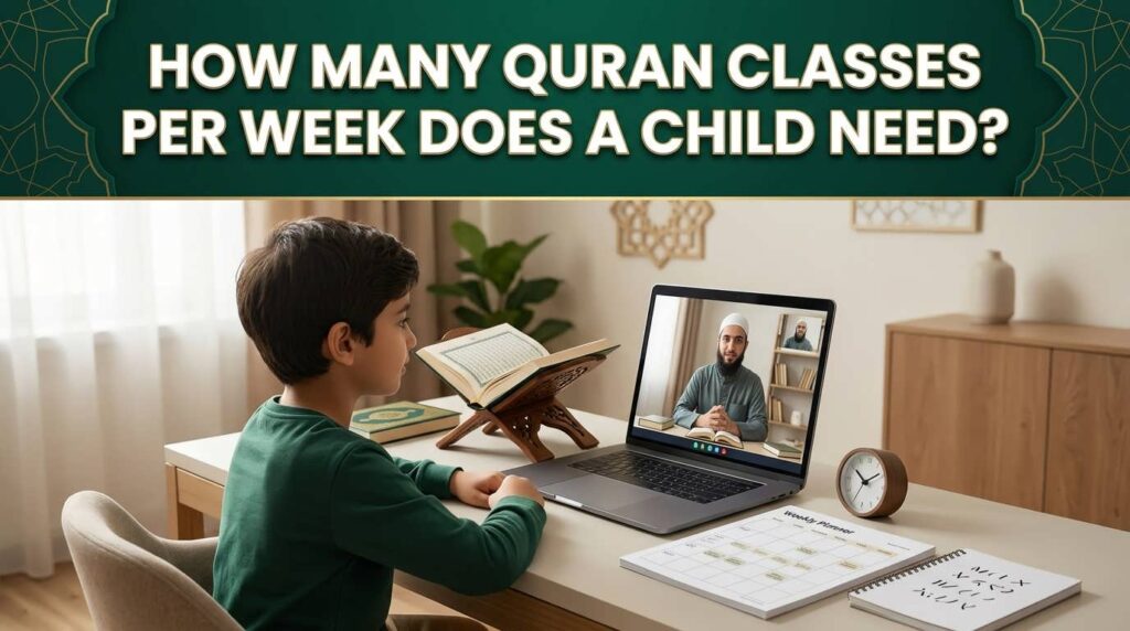How Many Quran Classes Per Week Does a Child Need