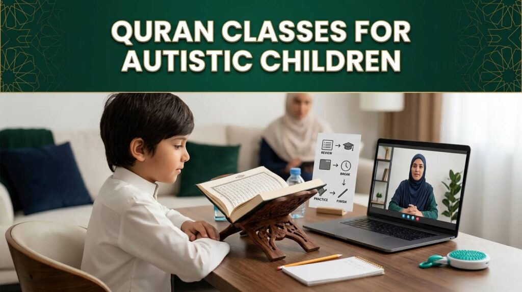Quran classes for autistic children using visual supports and personalized one-to-one Quran teaching